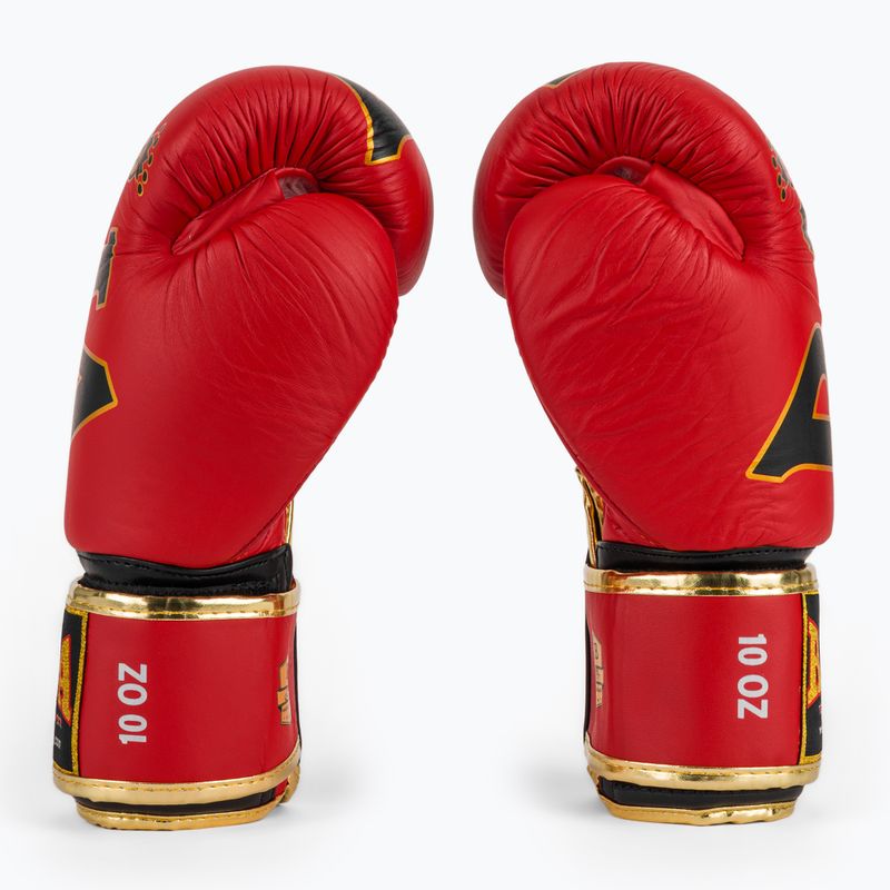 Mănuși de box RAJA BOXING Origin Standard Genuine Leather red 4