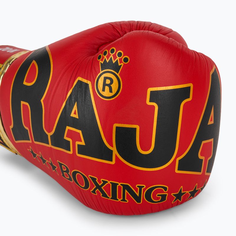 Mănuși de box RAJA BOXING Origin Standard Genuine Leather red 5