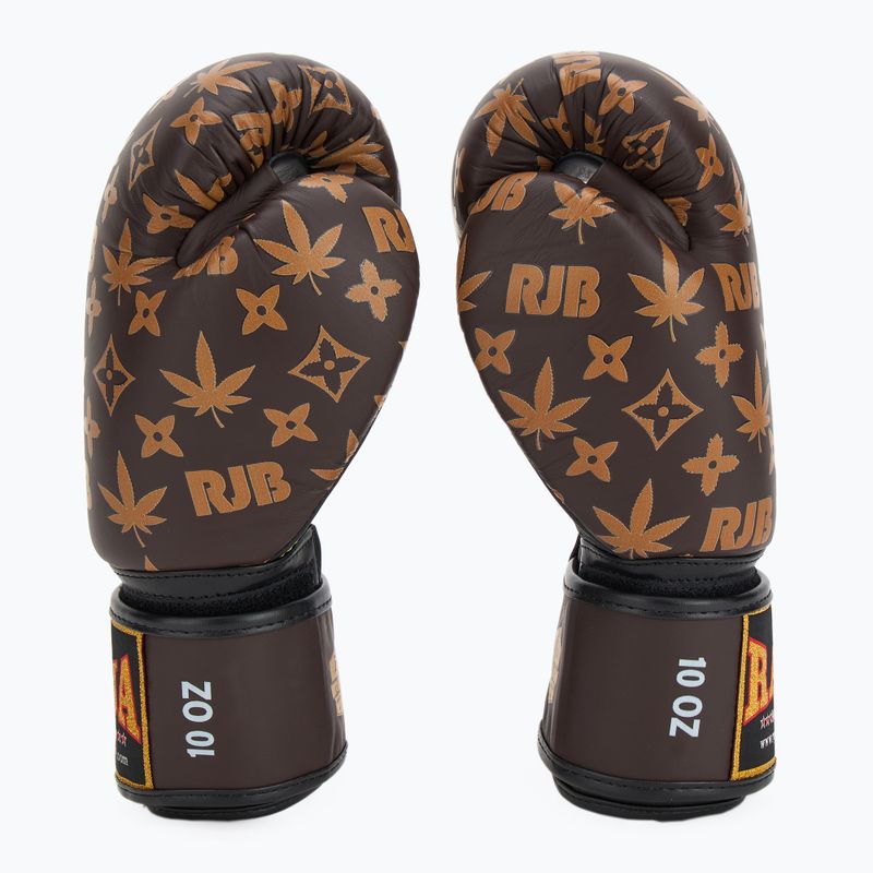 Mănuși de box RAJA BOXING Brown Weed 4