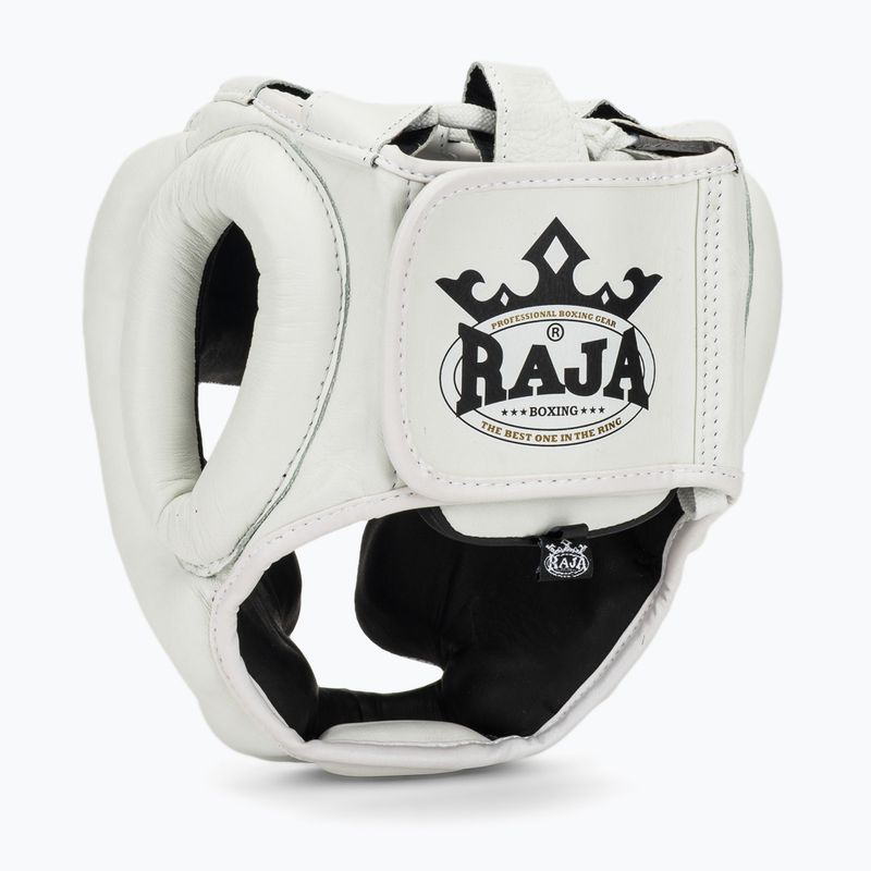 Cască de box RAJA BOXING Genuine Leather white 3