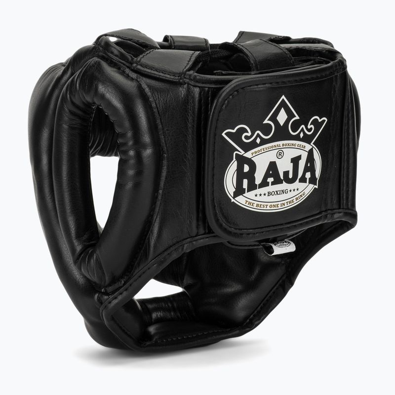 Cască de box RAJA BOXING Semi Leather black 3