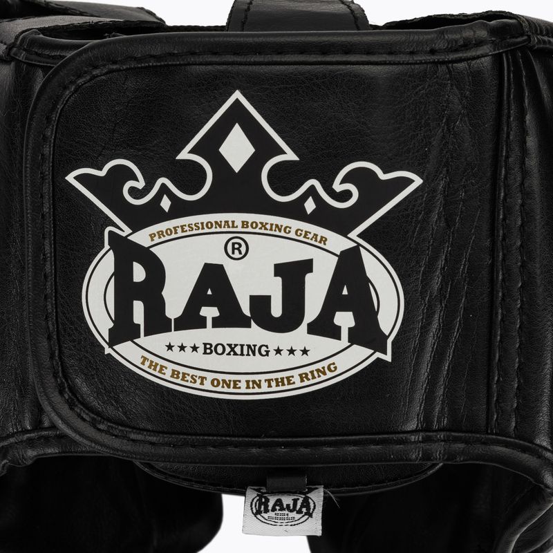 Cască de box RAJA BOXING Semi Leather black 5