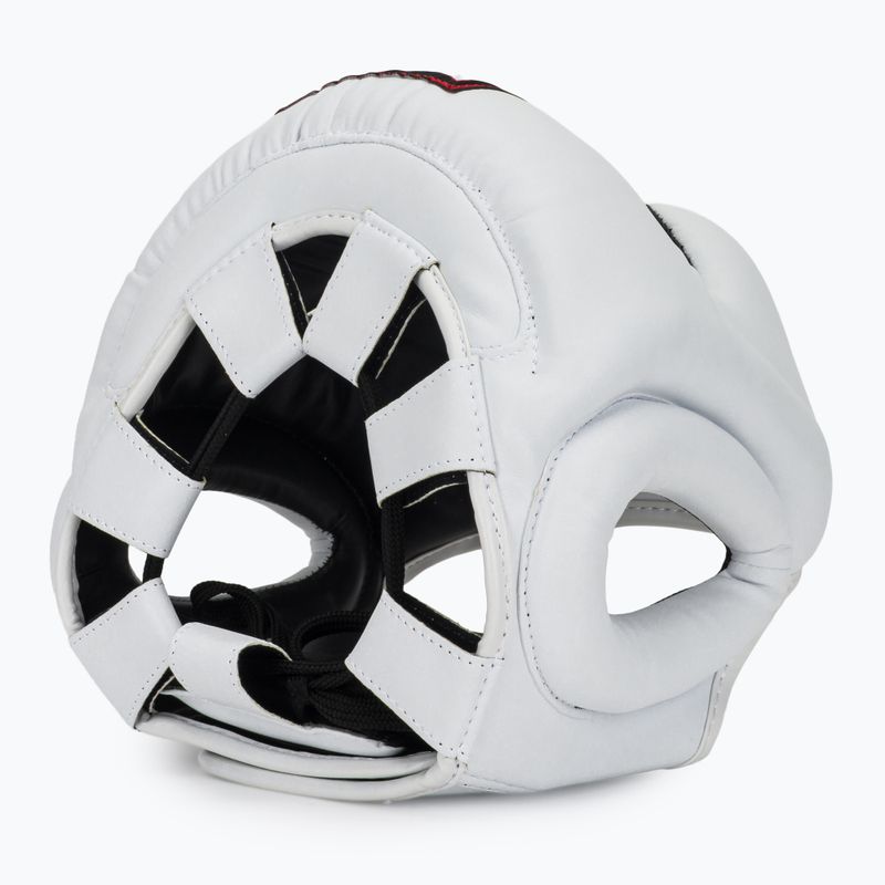Cască de box  RAJA BOXING Semi Leather white 6