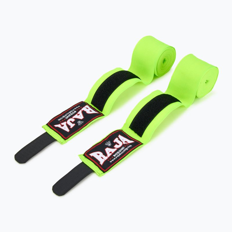 Bandaje de box RAJA BOXING RHW 450 cm green 2