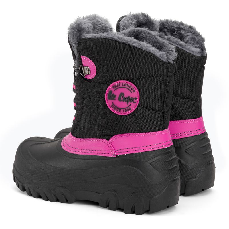 Ghete pentru copii Lee Cooper LCJ-21-44-0523 black/fuchsia 3