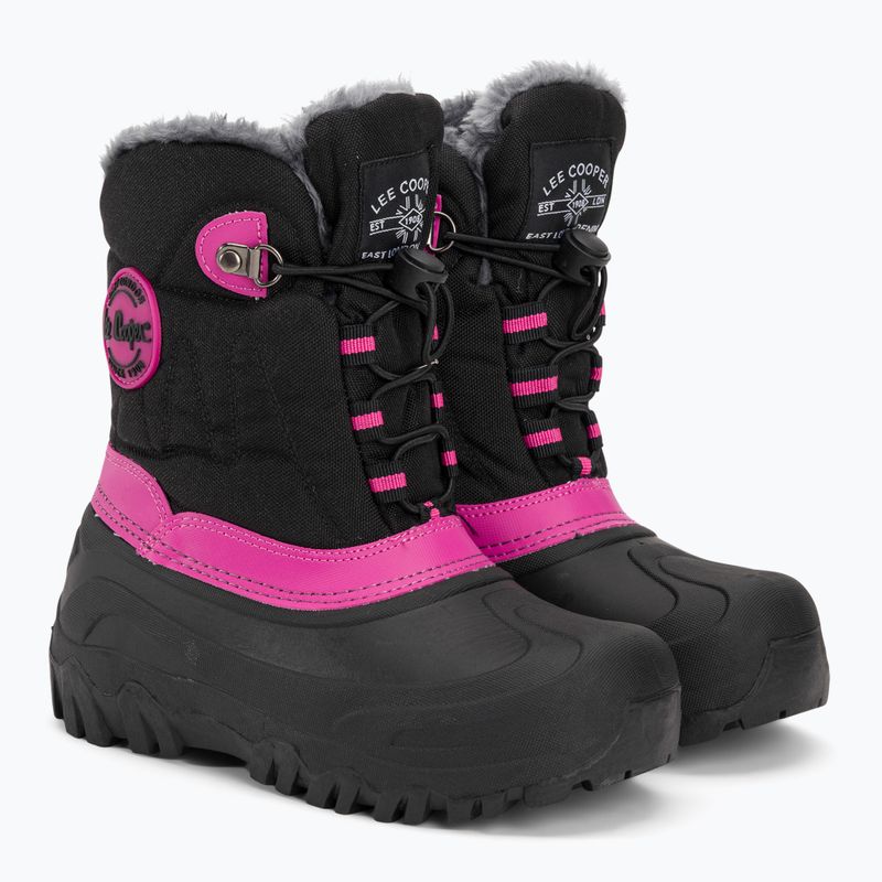 Ghete pentru copii Lee Cooper LCJ-21-44-0523 black/fuchsia 4