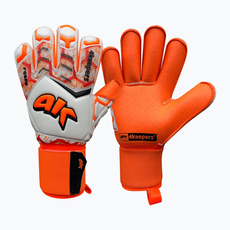 Mănuși de portar pentru copii 4keepers Force V 2.20 RF portocalii-albe 4694 4