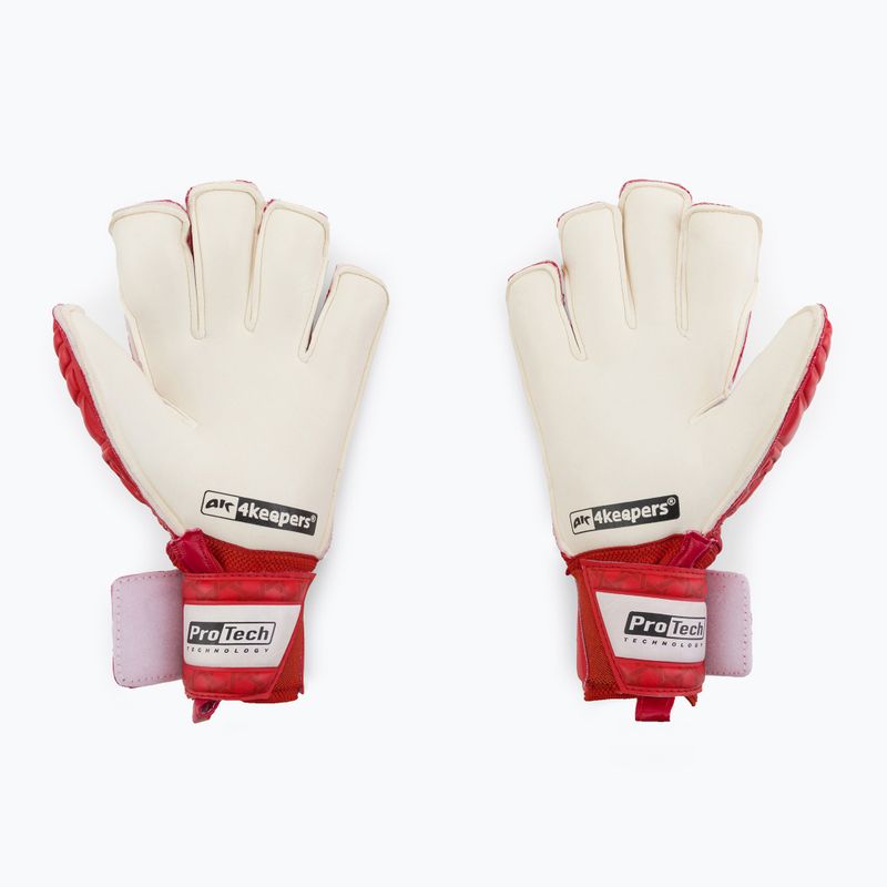 Mănuși de portar 4Keepers Guard Cordo Mf roșii GUARDCOMF 2