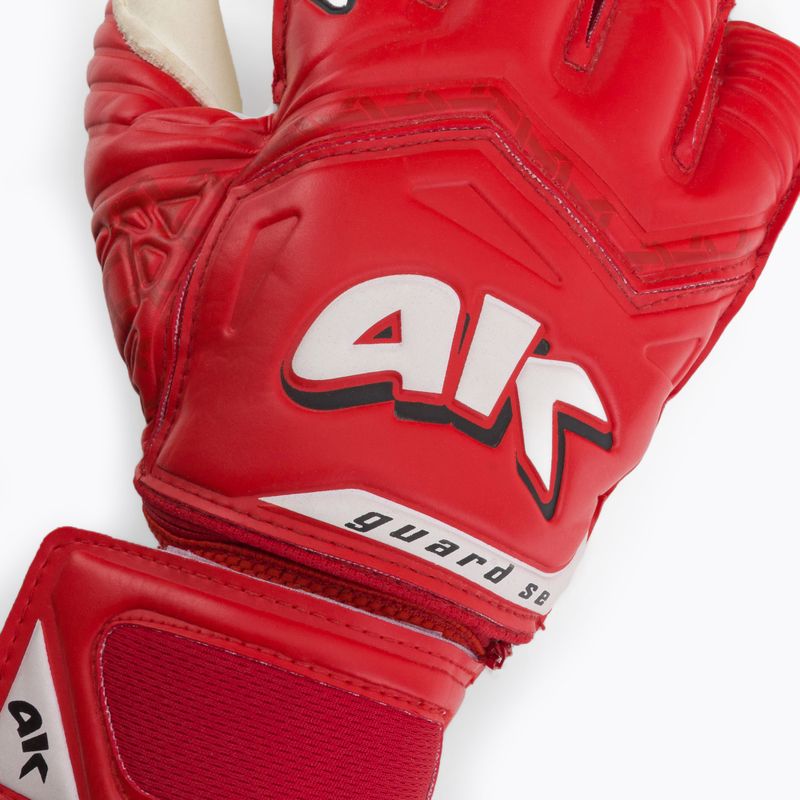 Mănuși de portar 4Keepers Guard Cordo Mf roșii GUARDCOMF 3