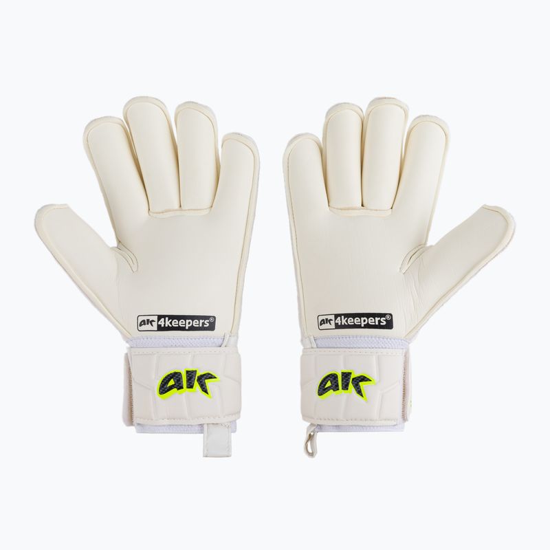 Mănuși de portar 4keepers Champ Carbo V RF albe 2
