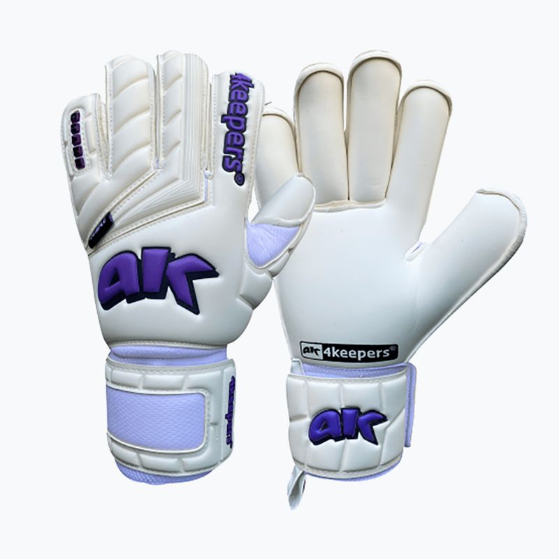 Mănuși de portar 4keepers Champ Purple V Rf alb-move 6