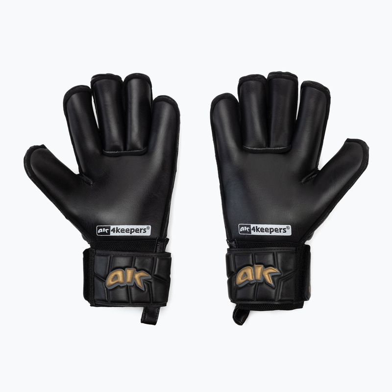 Mănuși de portar 4keepers Champ Gold Black V Rf negre 2