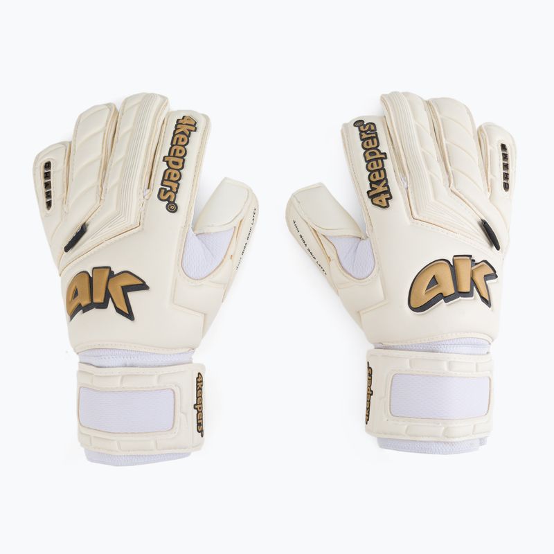 Mănuși de portar 4keepers Champ Gold V Rf alb-galbene