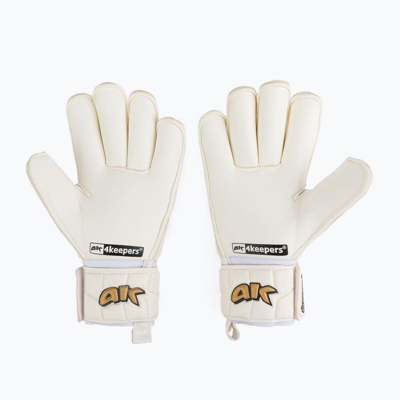 Mănuși de portar 4keepers Champ Gold V Rf alb-galbene 2