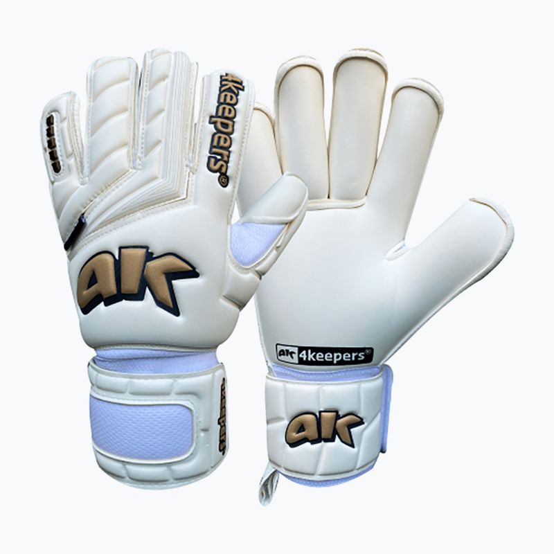 Mănuși de portar 4keepers Champ Gold V Rf alb-galbene 6