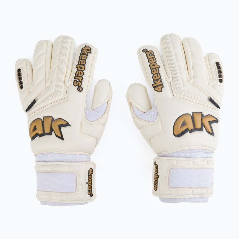 Mănuși de portar 4keepers Champ Gold V Nc alb-galbene