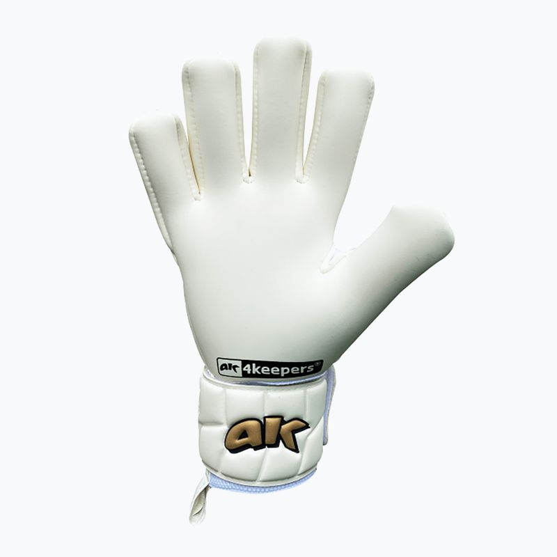 Mănuși de portar 4keepers Champ Gold V Nc alb-galbene 5