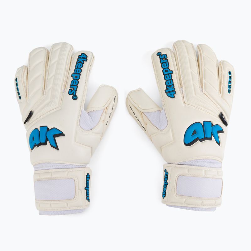 Mănuși de portar 4keepers Champ Aqua V Rf alb-albastre