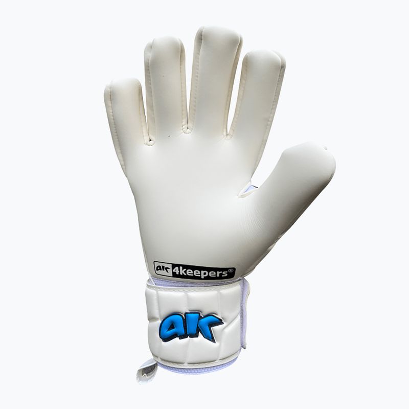 Mănuși de portar 4keepers Champ Aqua V Nc alb-albastre 5
