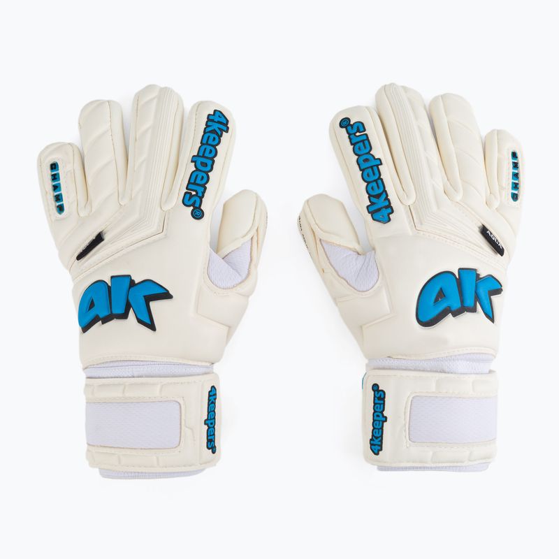 Mănuși de portar 4keepers Champ Aqua V Nc alb-albastre