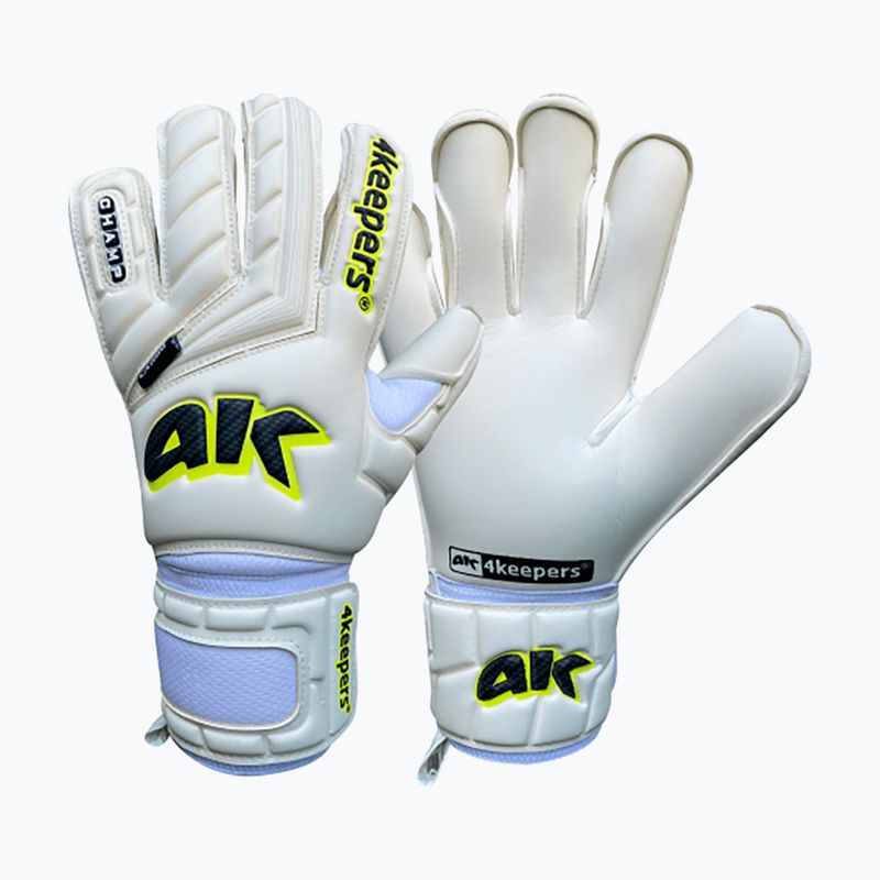Mănuși de portar pentru copii 4keepers Champ Carbo V Hb albe 6