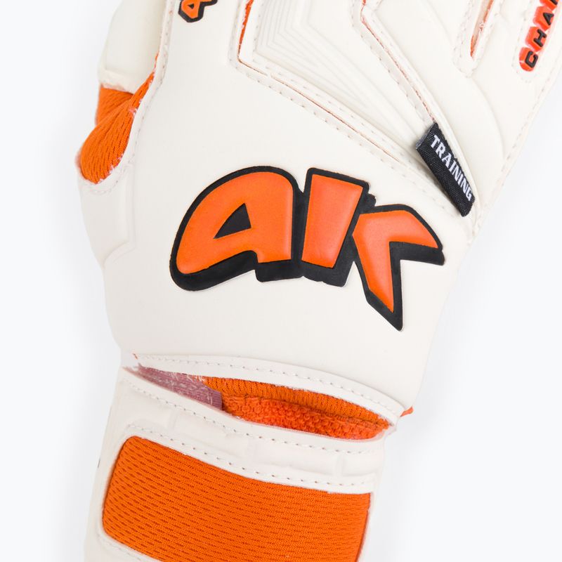 Mănuși de portar 4keepers Champ Training V Rf alb-portocalii 3