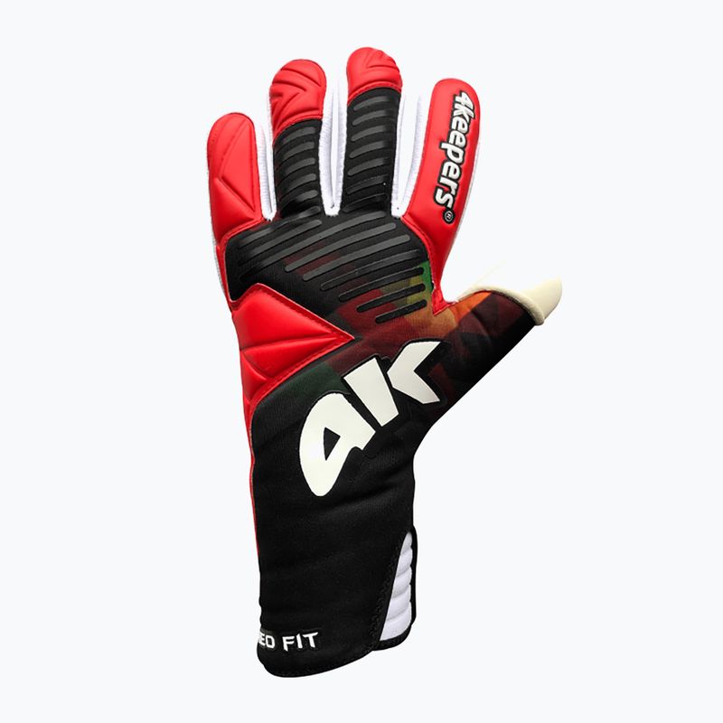 Mănuși de portar 4keepers Neo Drago Nc negru-roșii 4