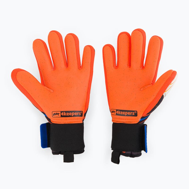 Mănuși de portar pentru copii 4keepers Evo Lanta Nc portocalii 2