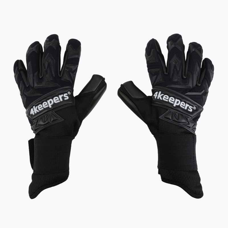 Mănuși de portar 4Keepers Equip Panter Nc negre EQUIPPANC
