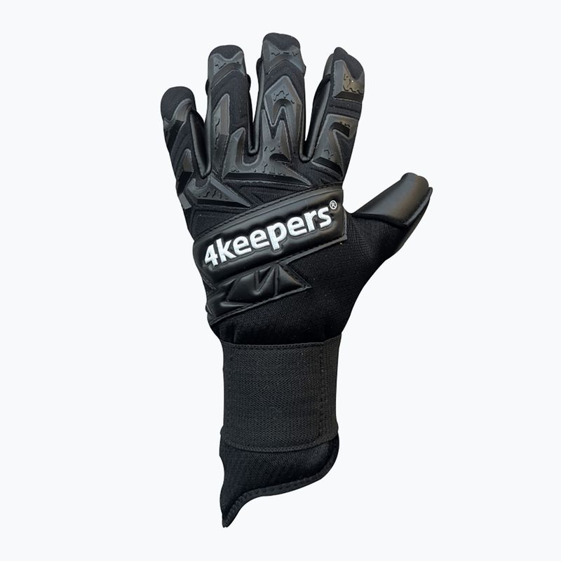 Mănuși de portar 4Keepers Equip Panter Nc negre EQUIPPANC 4