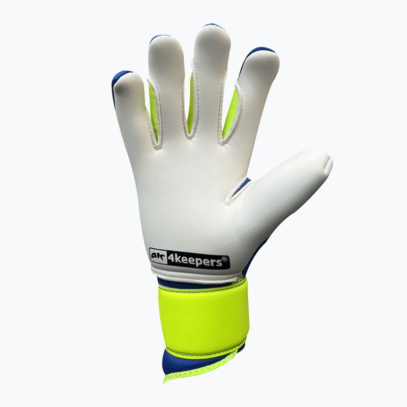 Mănuși de portar pentru copii 4Keepers Equip Breeze Nc Jr albastru-verzi EQUIPBRNCJR 5