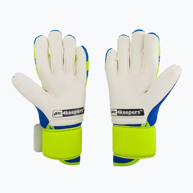 Mănuși de portar 4Keepers Equip Breeze Nc albastru-verzi EQUIPBRNC 2