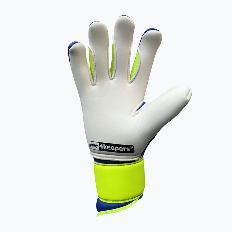 Mănuși de portar 4Keepers Equip Breeze Nc albastru-verzi EQUIPBRNC 5
