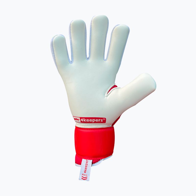 Mănuși de portar pentru copii 4Keepers Equip Poland Nc Jr alb-roșii EQUIPPONCJR 5