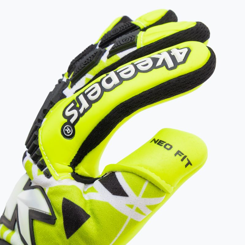 4Keepers Neo Focus Nc Jr mănuși de portar pentru copii, verde 3