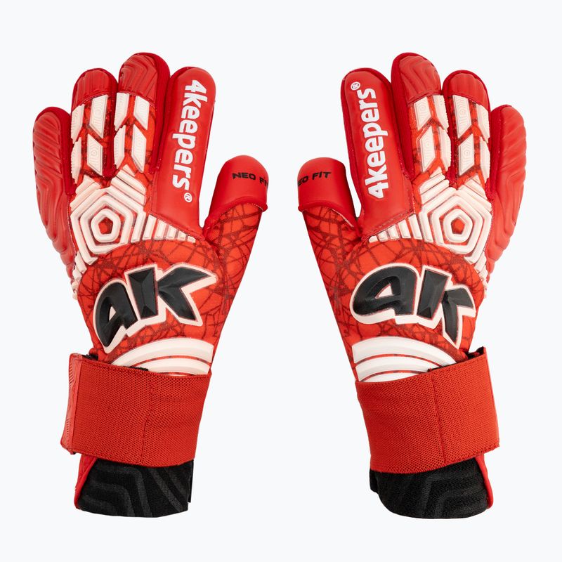 4Keepers Neo Rodeo Nc Jr mănuși de portar pentru copii roșu