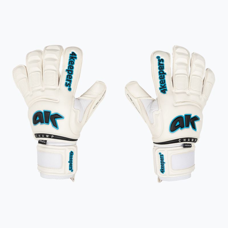 4Keepers Champ AQ Contact VI mănuși de portar Champ AQ Contact VI alb