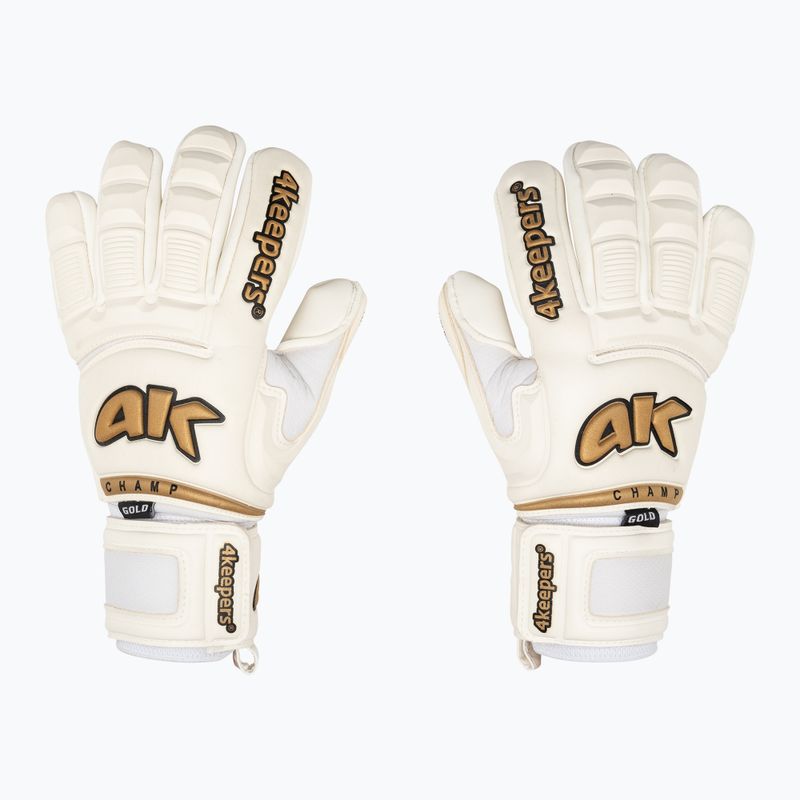Mănușă de portar 4Keepers Champ Gold VI alb