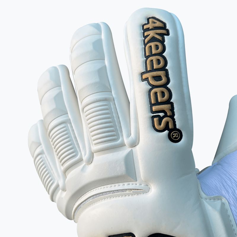 Mănușă de portar 4Keepers Champ Gold VI alb 7