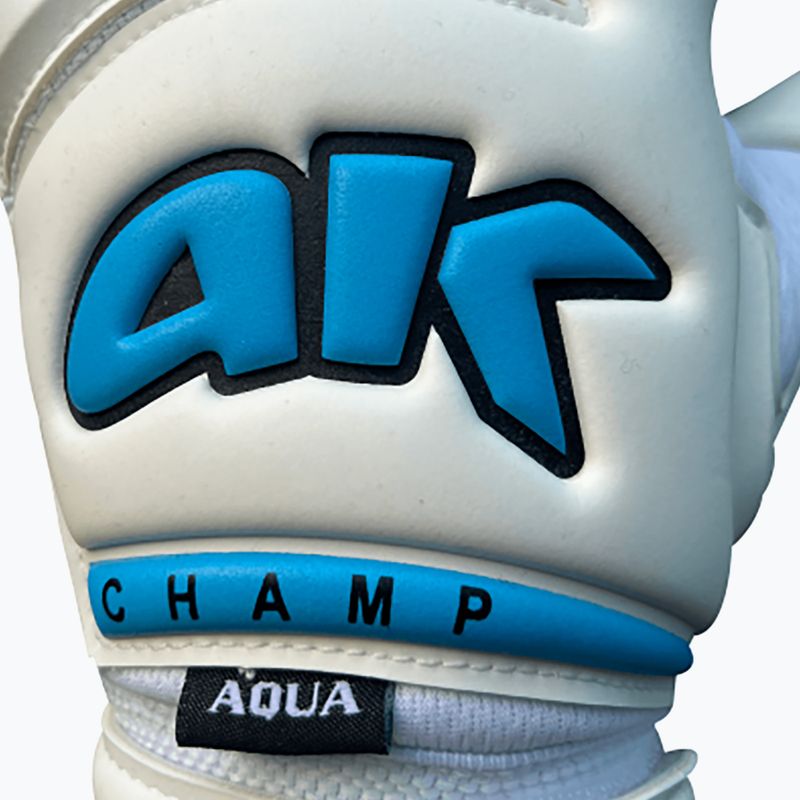 Mănușă de portar 4Keepers Champ Aqua VI alb 9