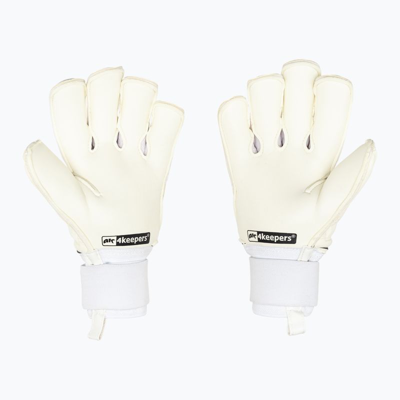 Mănuși de portar 4keepers Champ Carbo VI RF2G strap alb 2
