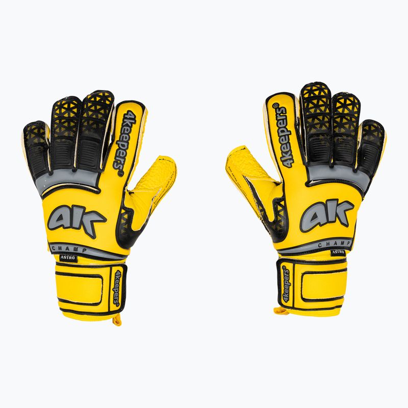 4Keepers Champ Astro VI mănuși de portar galben/gri galben/gri