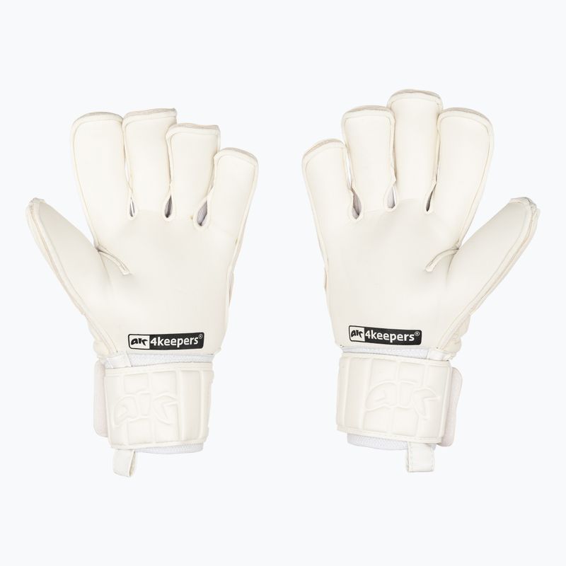 Mănuși de portar pentru copii 4keepers Champ Gold White RF2G alb 2