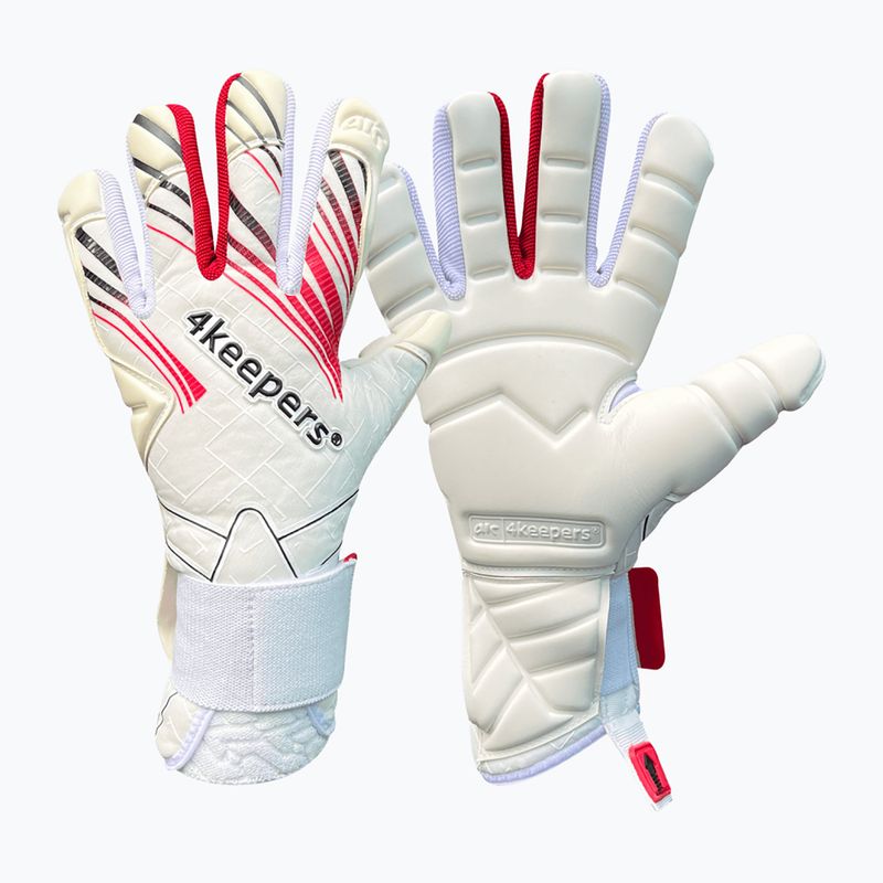 Mănuși de portar 4keepers Soft Opal NC alb