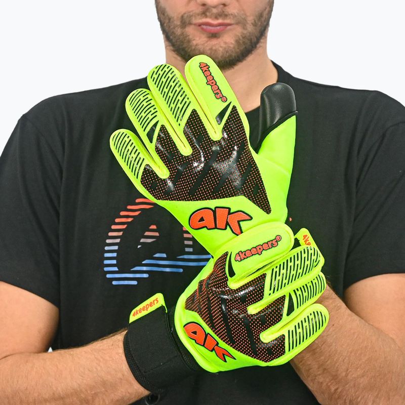 Mănuși de portar 4keepers Elite Venom NC celadon 6