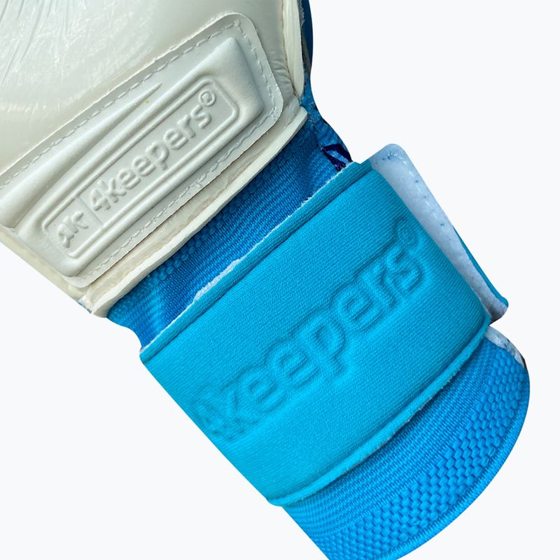 Mănuși de portar pentru copii 4keepers Force V1.25 FURY RF2G Jr albastre 5