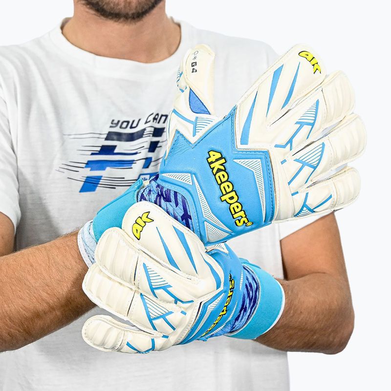 Mănuși de portar 4keepers Force V1.25 FURY RF2G albastre 5