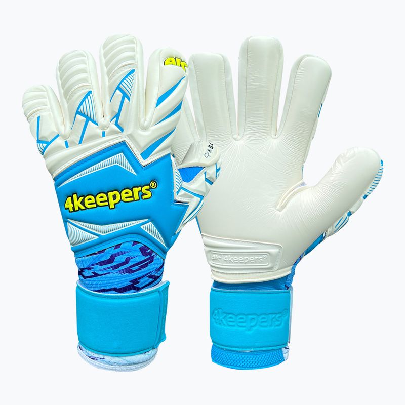 Mănuși de portar 4keepers Force V1.25 FURY HNC albastre
