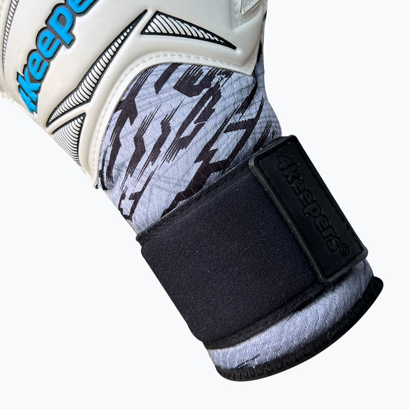Mănuși de portar pentru copii 4keepers Force V2.25 RF2G Jr albe 5