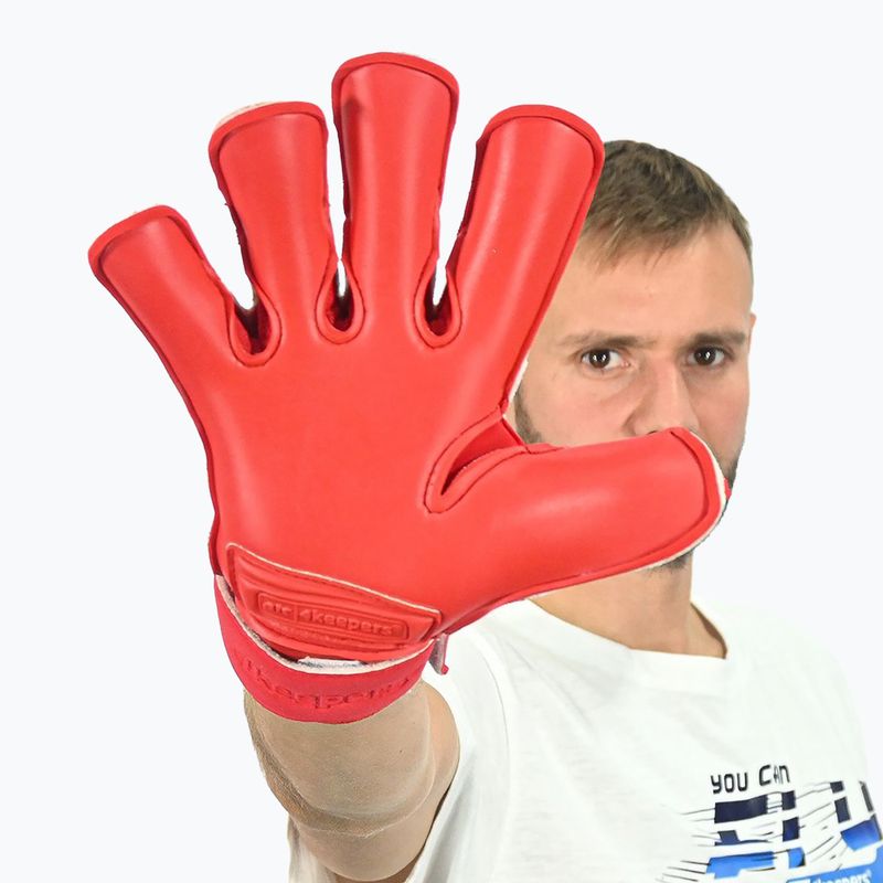 Mănuși de portar 4keepers Force V4.25 RF2G roșii 10